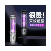 (店+)小米優選 新款滅蚊燈家用電擊戶外露營滅蚊器光感小夜燈滅蠅燈紫光誘蚊 捕蚊燈