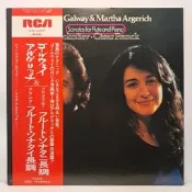 二手古典黑膠唱片詹姆斯·高威 & 瑪莎·阿格麗希：長笛奏鳴曲集 RCA RVC-2020 日版