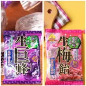 #日本零食#【現貨】立夢 生梅糖 生梅飴 梅子糖 梅糖 內含梅肉~ 生巨峰 葡萄糖 【異國零嘴輕鬆Buy】