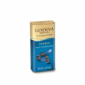 [昇恆昌宅配網] Godiva CHOCOISTE PEARLS MILK GODIVA｜經典鐵盒牛奶巧克力豆