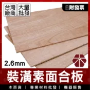 2.6mm｜素面合板【木百貨】環保合板｜裝潢合板｜建材合板｜合板｜DIY｜材料包｜木板｜木片｜板材｜手工藝｜木工｜畫板