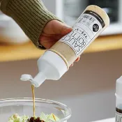 日本霜山 擠壓式調味醬料瓶-350ml-3入