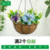 協貿國際日用品生活館 吊蘭花盆懸掛 陽臺綠籮植物垂吊室內佛珠吊蘭盆吊掛 椰棕吊籃掛式