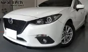 Mazda3 3代 3.0代 MS前下巴 MS前下定風翼 改裝 空力套件 15 16 17年 前期專用 馬三 四門 五門
