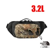 【北臉 The North Face】限量迷彩 多功能日用休閒耐磨腰包3.2L 側背包 運動跑步臀包 棕/黑_52RW