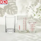【泰國LUCKY】Scale Glass 刻度杯 45mL 140mL 量杯 盎司杯 濃縮杯 SHOT杯 刻度玻璃杯