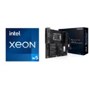 (店+)【Intel 英特爾】〈自MO價〉Xeon w5-2555X+華碩 PRO WS W790E-SAGE SE LGA4677工作站主機板