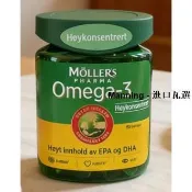 Manning優選 - 挪威 Mollers沐樂思 深海魚油 歐米伽3 80粒