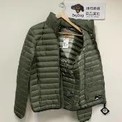 DryDog 跩狗嚴選 跩狗嚴選 極度乾燥 Superdry 90%絨 Core 軍綠色 羽絨 夾克 外套 風衣 立領 隱藏帽 輕羽絨 輕便內搭保暖 低調極簡 隱藏內袋