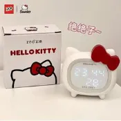 雅集嚴選 精品手錶腕錶懷錶 正港helloKitty聯名兒童鬧鐘學生專用智慧電子時鐘凱蒂貓藍牙音響