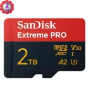 luckycard SanDisk 2TB 2T microSD【250MB/s Extreme Pro】microSDXC micro SD SDXC 4K U3 A2 V30手機記憶卡｜APP賺6%點數回饋