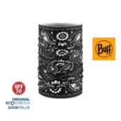 【BUFF】經典頭巾 Plus(變形蟲黑(新) 日常 旅遊 防曬 排汗快乾 |BFFB1NAL0395