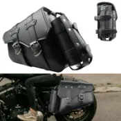 歡樂購物網 摩托車機車包 鞍袋 哈雷太子邊箱包側掛包工具包騎士包三角包帶水壺袋