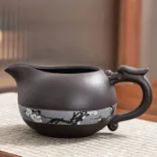 協貿國際日用品生活2館 公道杯紫砂陶瓷茶具配件單只茶海功夫茶公杯分茶器家用高檔倒茶器
