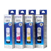 EPSON 003 /T00V黑色 藍色 紅色 黃色 原廠墨水匣 L1110 L3150 L5190 L5196