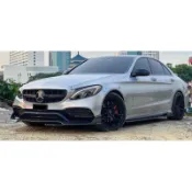 Benz 賓士 W205 S205 刀鋒款 正碳纖維 側裙下巴 擾流 風刀