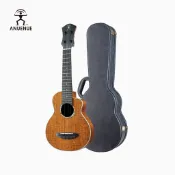 aNueNue Bird5K系列 US5K｜21吋烏克麗麗 全單板夏威夷5A相思木 古典琴頭 彩虹人官方旗艦店