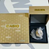 全新現貨 casio G-Shock CRW-001JB-9DR JBalvin 聯名款 金色 戒指手錶 水鑽