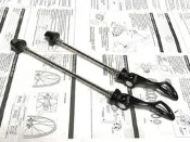 全新M.C 100/130mm 公路車用快拆(SRAM SHIMANO MAVIC 跑5 跑3 輪組快拆參考)