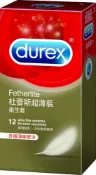 【生活市集】【Durex杜蕾斯】超薄裝12入保險套 杜蕾斯保險套