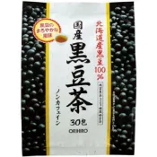日本Orihiro 日本國產 北海道黑豆茶 100% 無咖啡因 6gx30包 日本養生茶包 沖泡健康茶 消水順暢茶