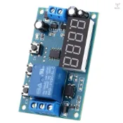 多功能延遲時間模塊開關控制繼電器循環定時器dc 12V