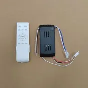 【3C驗證】英文110V-220V吊扇燈變頻款6檔調速遙控器接收控制器風扇燈驅動電風扇 落地扇 吊扇 壁扇 工業風扇