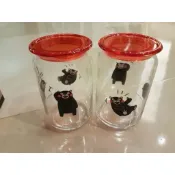 熊本熊 酷ma萌 kumamon 儲物罐2入 密封罐 保鮮罐 玻璃罐 kmmgb-002台灣製