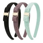【Salvatore Ferragamo】VARA 經典蝴蝶結髮箍 髮圈-多色可選(飾品 髮飾)