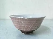 WH26949【四十八號老倉庫】全新 早期 台灣 普普風 條紋 古早碗 飯碗 碗粿碗 11.5cm 1碗價 有瑕