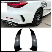 【品質保障】適用於Benz賓士C系列 W206 C200 C250 C300 2022+ AMG風刀後保桿後風刀空力套件
