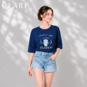 CLARE 東京漫旅水感精品上衣-獨