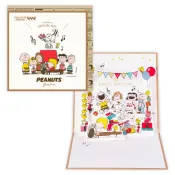 現貨 日本 Hallmark PEANUTS 史努比 SNOOPY 3D生日賀卡 音樂盒卡片 日系精緻賀卡 嘻嘻日貨🐾