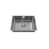 (店+)【TEKA】ARQ5441 下嵌式不鏽鋼水槽 特選304不鏽鋼 直角圓邊不卡垢 溢水孔設置 底部防汗塗層設計