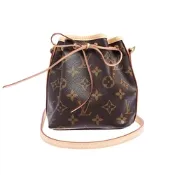 LV Louis Vuitton路易威登 M41346 經典Monogram Noe BB束口肩背水桶包(迷你)