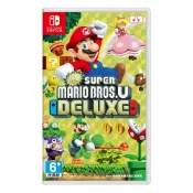 秋葉電玩 NS Switch 任天堂《New 超級瑪利歐兄弟U》豪華版 中英日文版