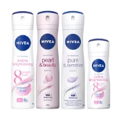 NIVEA 妮維雅 止汗爽身噴霧60ml/150ml【佳瑪】制汗 乾爽 無汗味 好攜帶 出遊必備 上班族必備 禁止空運