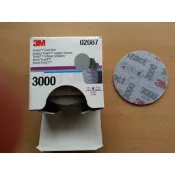 〈蝦皮3M〉 3M金字塔型結構3英吋3000番/1000番砂紙/海棉砂紙 2087 砂紙/乾 濕兩用研磨砂紙
