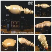 藝言堂◎台灣 白松木 好彩頭 文昌筆 #6 不含座◎三義車工◎16.1公分(肖楠龍柏黃檜紅檜木樟木牛樟聚寶盆瓶蘋果福瓜)