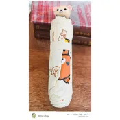 7-11 Rilakkuma 拉拉熊 一起曬太陽 抗UV陽傘 堅固十骨架 小白熊款