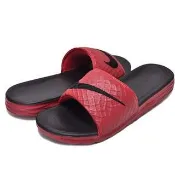 【吉米.tw】NIKE 耐吉 BENASSI SOLARSOFT SLIDE 2 運動拖鞋 酒紅黑 705474-600 桃園市