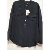 BANANA REPUBLIC 黑色上衣(M號)胸寬平量50公分，長度60公分