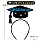 🎓畢業季🎓新款畢業季裝飾發箍大學幼稚園畢業典禮拍照道具學士帽證書頭箍