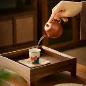 品茗杯 釉下彩 手繪 錦鯉 茶杯 陶瓷 功夫茶具 主人杯 家用 復古 單杯 聞香杯 茶道 禮品 送禮 茶藝必備