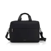【AMERICAN TOURISTER 美國旅行者】BRIDGET日常商務輕量大容量旅行袋/功能兩用 筆電公事包/手提包14吋(黑)