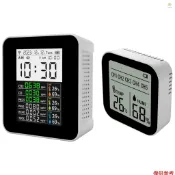 Casytw 16in1 空氣質量檢測儀 CO2 檢測儀 TVOC HCHO PM2.5 PM10 PM1.0 檢測儀濕