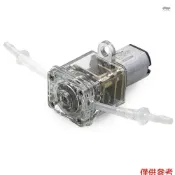 全新 GROTHEN 蠕動泵加藥泵 3V 迷你泵液體自吸 1ml/min 水泵矽膠管用於水族館實驗室化學分析 1mm I