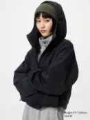 【UNIQLO】女裝 防風刷毛雙面連帽外套 487603