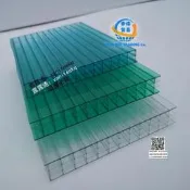 陽光板pc耐力板塑料車棚遮陽聚碳酸酯中空板隔熱板空心透明隔音