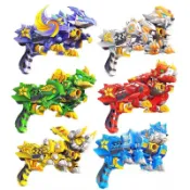【免運】星獸獵人2 凱炎星耀星能神槍 安全軟彈 獸能變形 兒童男孩玩具槍 PZTD